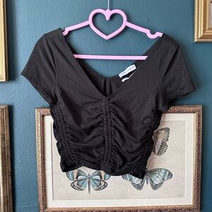 Urban ruched crop top